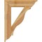 Ekena Millwork Funston Traditional Rough Sawn Bracket, Western Red Cedar, 6"W x 30"D x 38"H BKT06X30X38FST01RWR - alternate 4